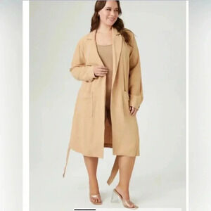Forever 21  Belted Twill Trench Coat
